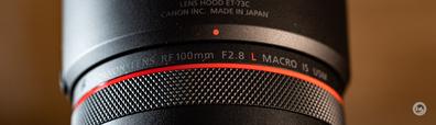 Canon RF 100 mm f/2,8 L MACRO IS USM: análisis, características