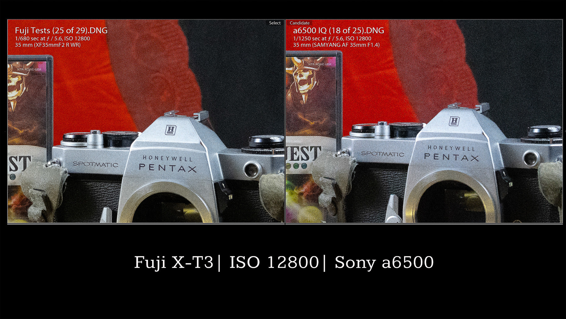 32 Fuji Sony Comparison