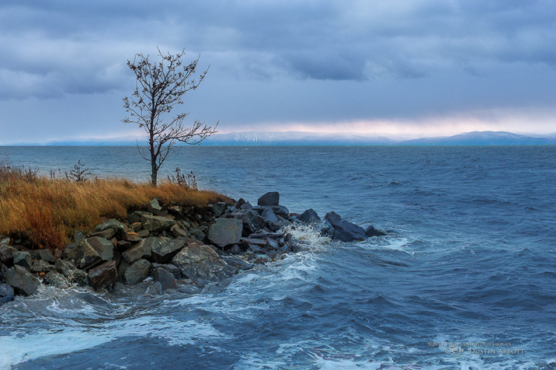 Storm over Gaspè