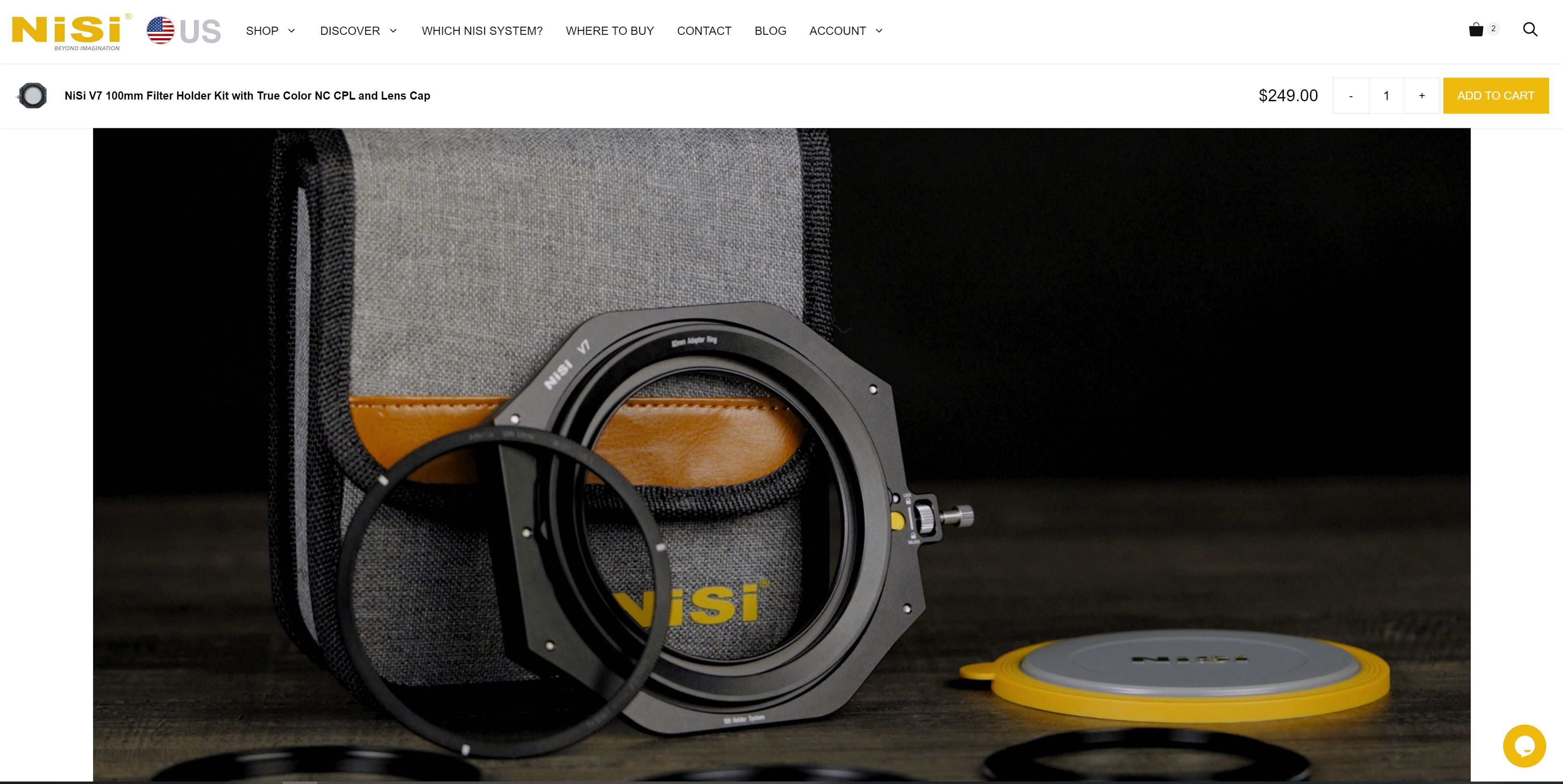 その他 NiSi Filter holder V6 landscape CPL NiSi V6 Alpha 100mm Filter Holder - NiSi Filters New Zealand