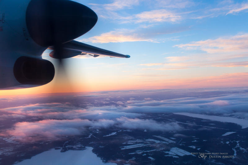 Last Light over Quebec