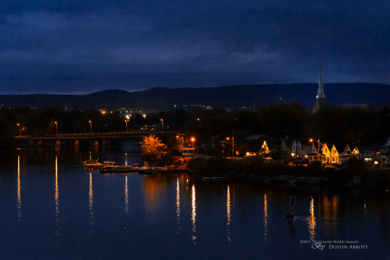Blue Hour in Gatineau