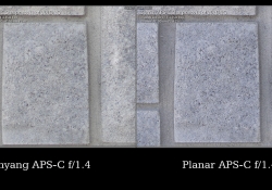 APS-C Planar Comparo Center APS-C Planar Comparo Center