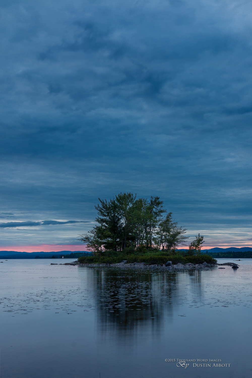 Ottawa River in Blue