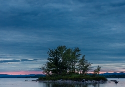 Ottawa River in Blue