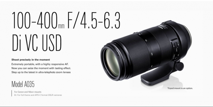 Tamron 100-400mm f/4.5-6.3 VC USD Review - DustinAbbott.net