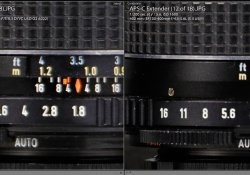 400mm right Comparison