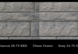 35mm Center Comparison 35mm Center Comparison