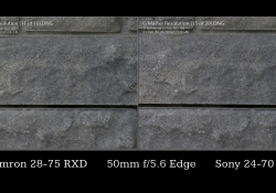 50mm Stopped Down Comparison 50mm Stopped Down Comparison