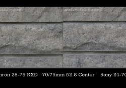75mm Center Comparison 75mm Center Comparison