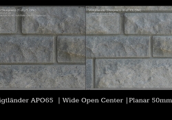 Planar Comparison Wide Open Middle Planar Comparison Wide Open Middle