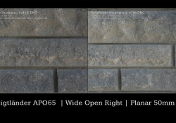 Planar Comparison Wide Open Right Planar Comparison Wide Open Right