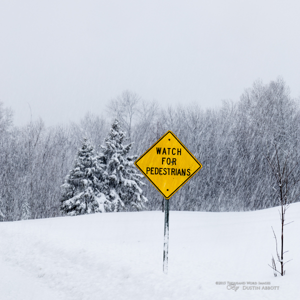 Watch for Pedestrians