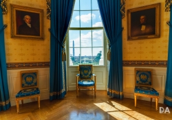 A Room with a View (Blue Room, White House)