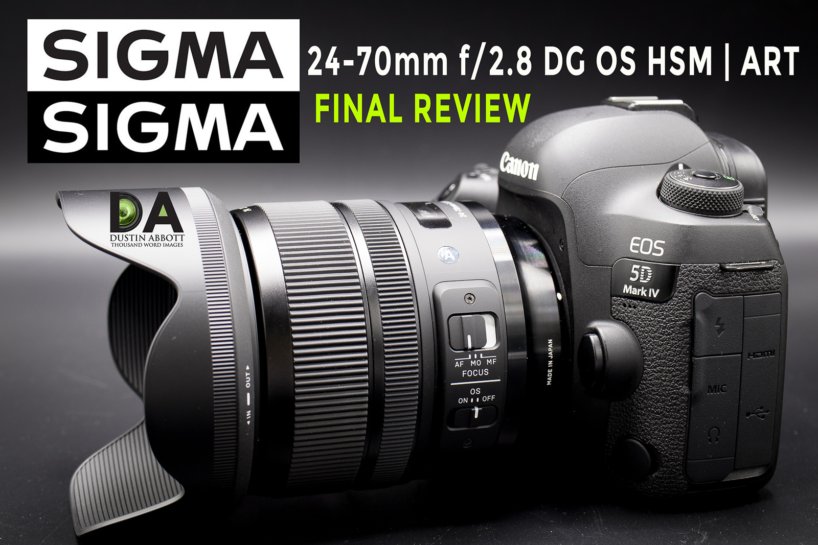 Sigma 24-70mm f/2.8 OS ART | Hands On First Look | 4K