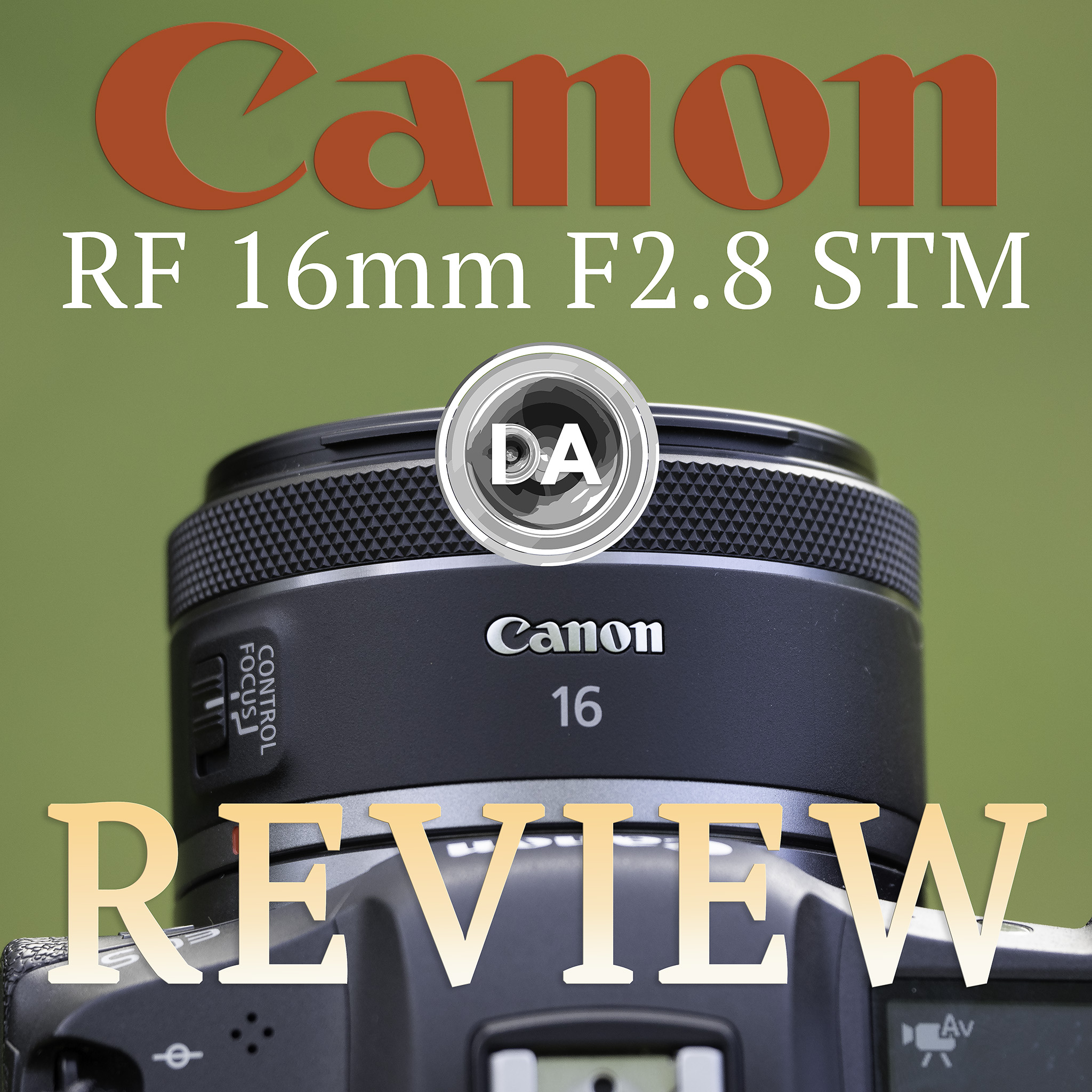 Lente Canon RF 16mm f2.8 STM