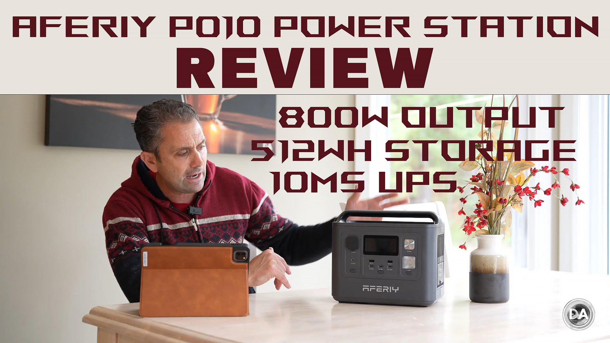 AFERIY P010 800W Power Station/UPS Review 