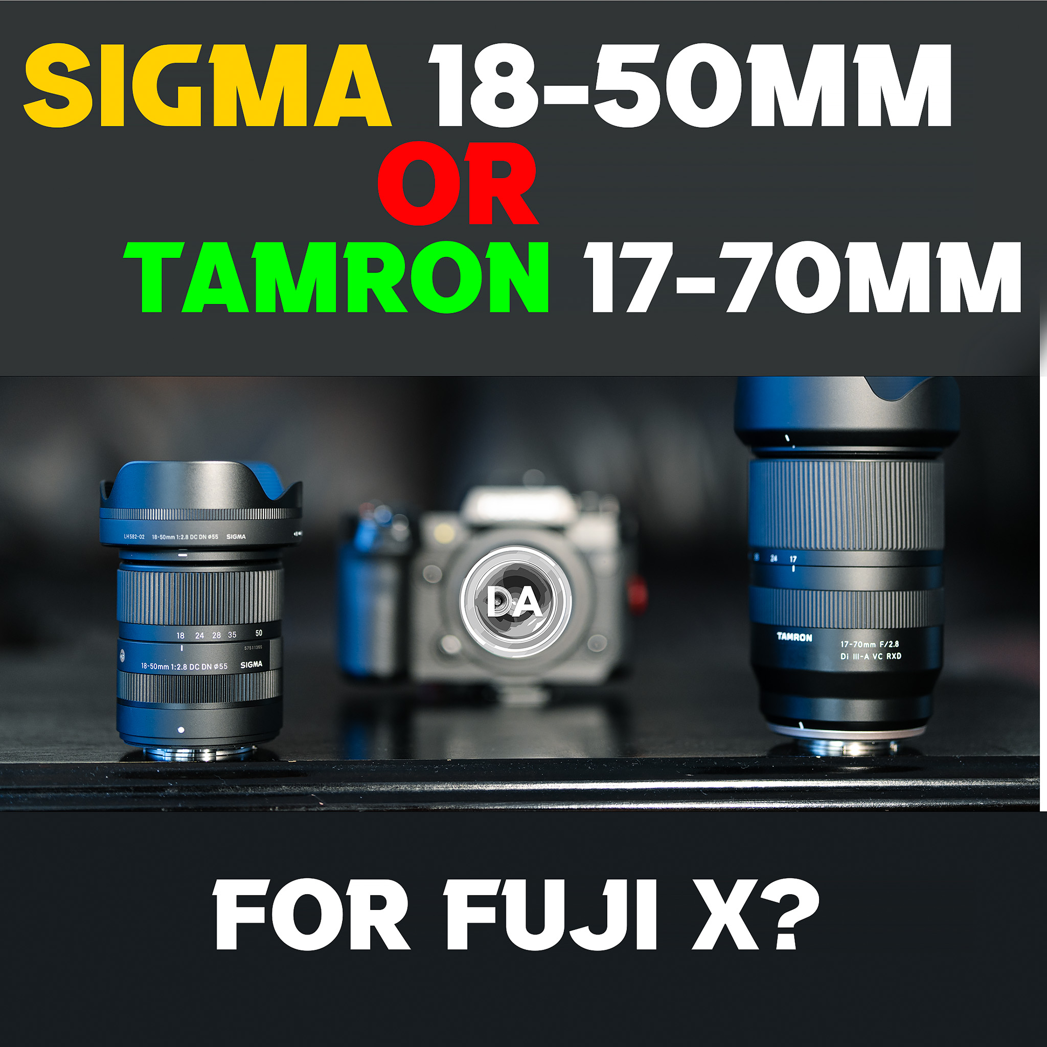 Sigma 18-50 vs Tamron 17-70, Best Budget FX30 Zoom?